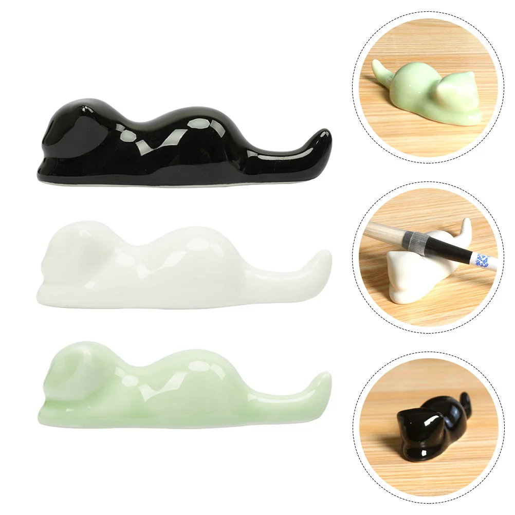 Brush Calligraphy Holder Rest Desk Writing Pen Ceramic Organizers Accessories Room Study Stand Accessories Holder Fountain
Brush Calligraphy Holder Rest Desk Writing Pen Ceramic Organizers Accessories Room Study Stand Accessories Holder Fountain