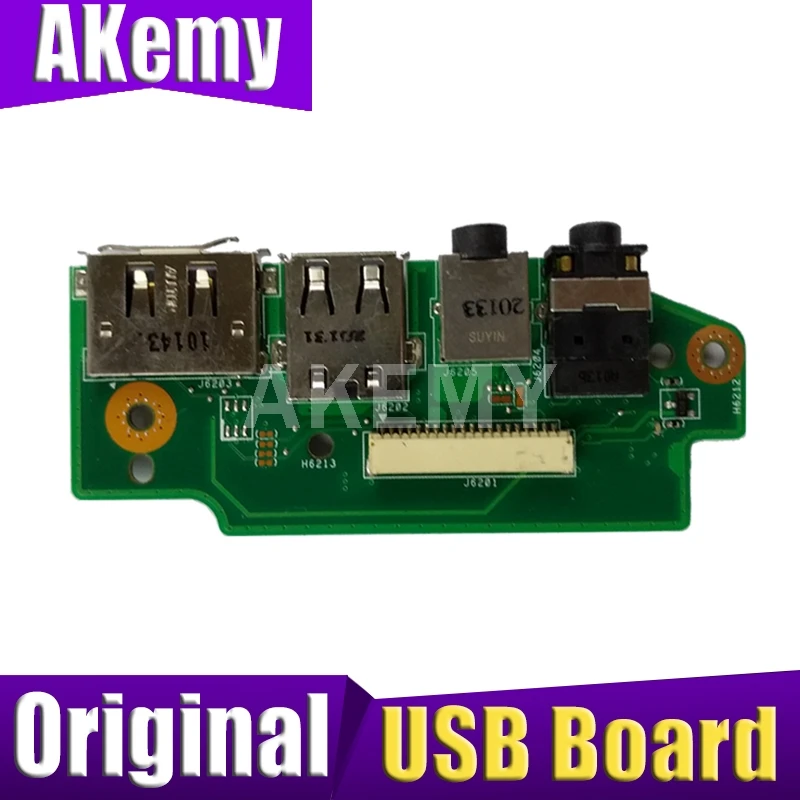 Для ноутбука Asus N61J N61JV N61JQ N61JA N61V N61VN N61D n61da аудио usb плата ввода-вывода интерфейсная плата
Для ноутбука Asus N61J N61JV N61JQ N61JA N61V N61VN N61D n61da аудио usb плата ввода-вывода интерфейсная плата