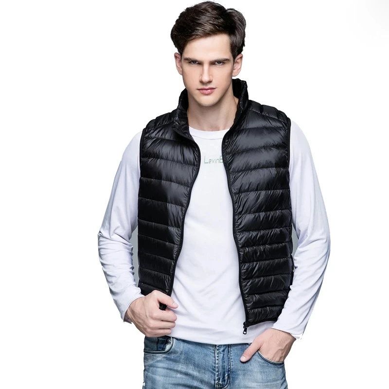 Spring Man Vest Ultra Light Jackets Men Fashion Sleeveless Outerwear Coat Autumn Winter Coat
Spring Man Vest Ultra Light Jackets Men Fashion Sleeveless Outerwear Coat Autumn Winter Coat