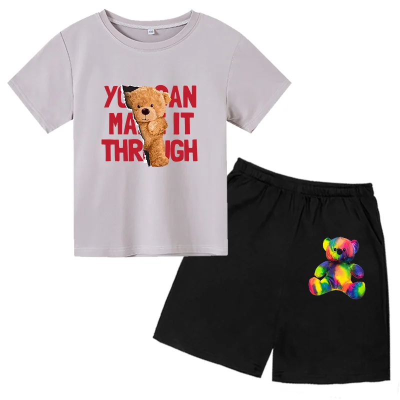 bear Boys Clothes Summer Baby Girls Clothing Children Cartoon Brand Bear T-Shirt Shorts 2Pcs/Set Sport Costume Kids Tracksuit
bear Boys Clothes Summer Baby Girls Clothing Children Cartoon Brand Bear T-Shirt Shorts 2Pcs/Set Sport Costume Kids Tracksuit