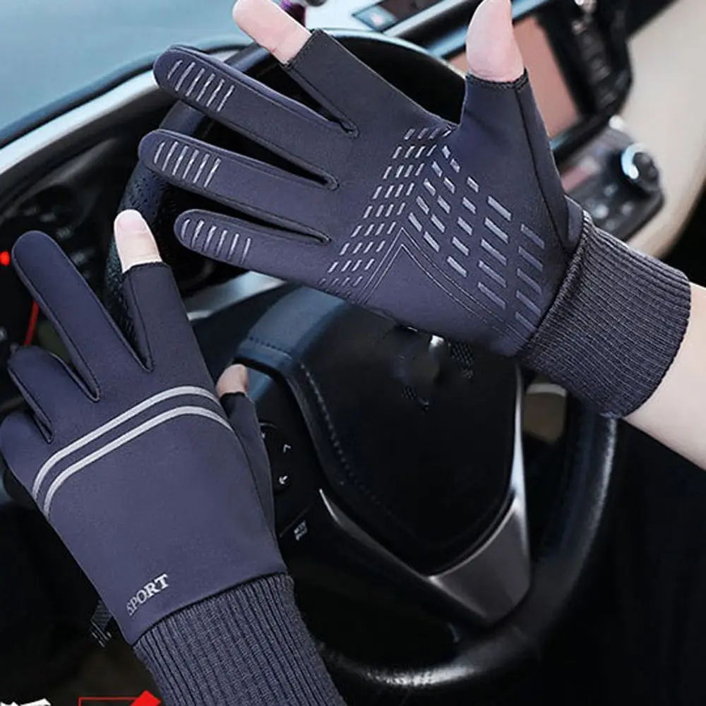 1 pair Waterproof Touch Screen Winter Fishing Outdoor Driving Mittens Two Finger Man Gloves Cycling Gloves
1 pair Waterproof Touch Screen Winter Fishing Outdoor Driving Mittens Two Finger Man Gloves Cycling Gloves