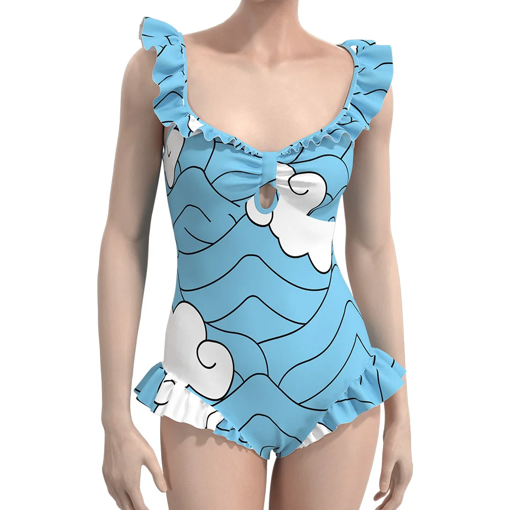 Demon Slayer Kamado Tanjirou Cosplay Costume Swimsuit Outfits Halloween Carnival Suit 
Demon Slayer Kamado Tanjirou Cosplay Costume Swimsuit Outfits Halloween Carnival Suit