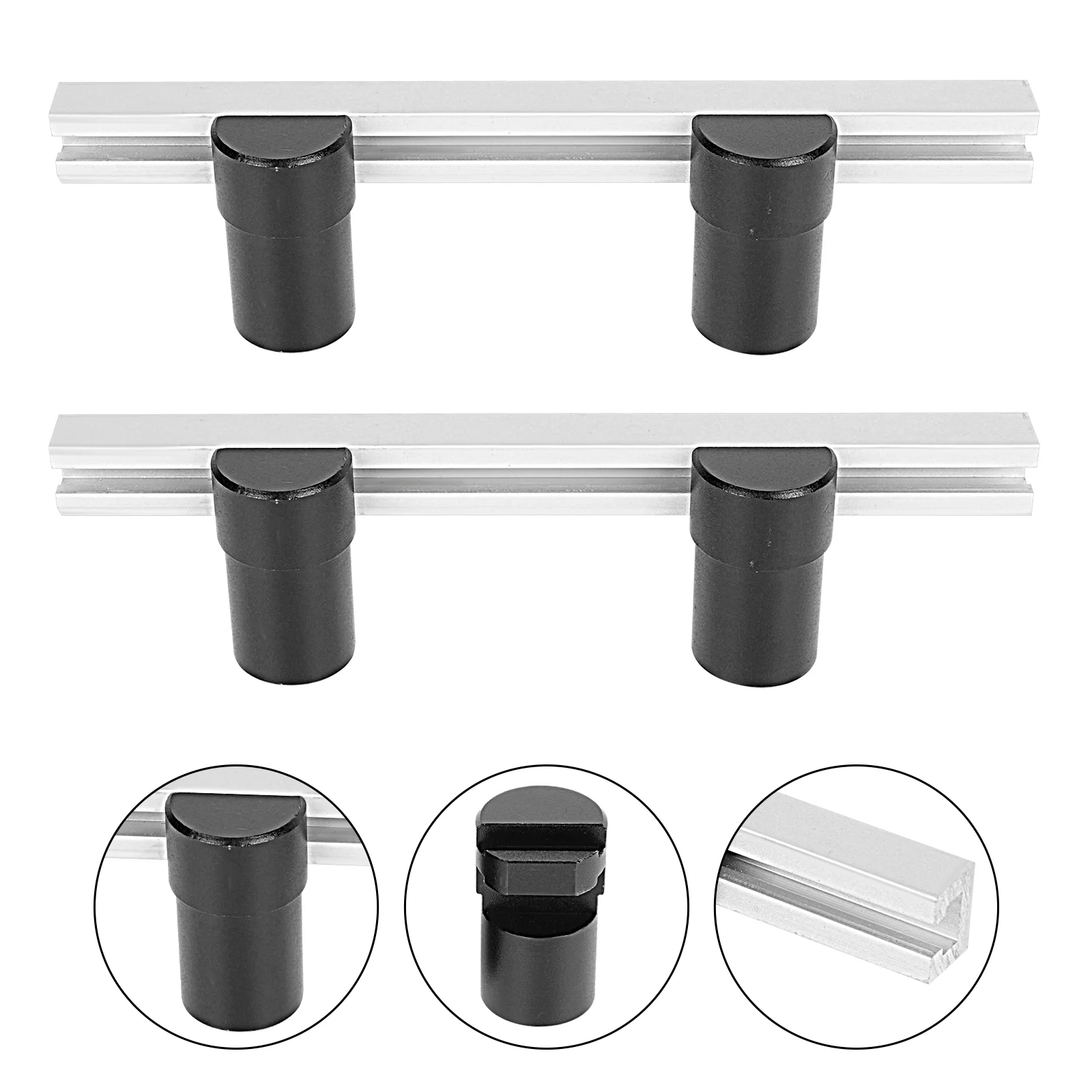 1 Set Anti-slip Aluminum Alloy Practical Positioning Plate Woodworking Table Baffle
1 Set Anti-slip Aluminum Alloy Practical Positioning Plate Woodworking Table Baffle