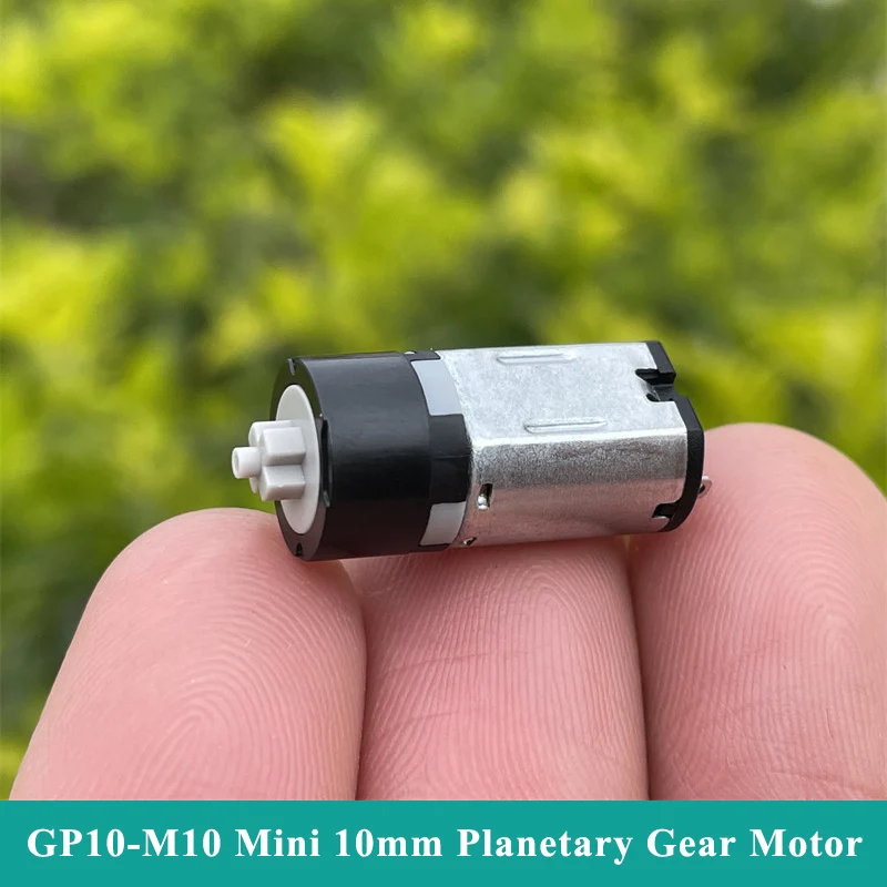 DC 5V 100RPM Mini 10mm M10 Planetary Gear Motor DC 2V-6V 40RPM-120RPM Slow Speed Cross Shaft DIY Electronic Lock Robot Car Model
DC 5V 100RPM Mini 10mm M10 Planetary Gear Motor DC 2V-6V 40RPM-120RPM Slow Speed Cross Shaft DIY Electronic Lock Robot Car Model