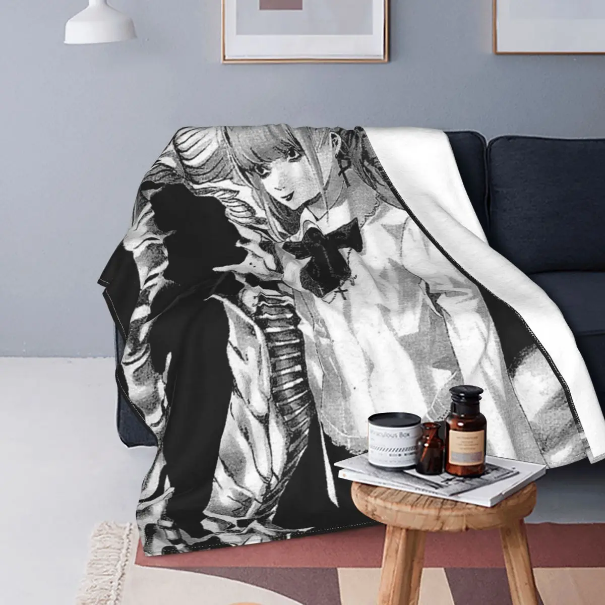 Death Note Misa Manga Blankets Flannel Spring/Autumn Anime Multifunction Super Soft Throw Blanket for Bedding Car Bedding Throws
Death Note Misa Manga Blankets Flannel Spring/Autumn Anime Multifunction Super Soft Throw Blanket for Bedding Car Bedding Throws