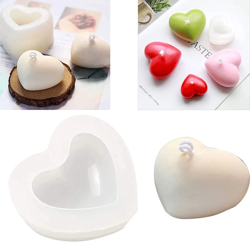 2Pcs Small Large 3D Mirror Love Heart UV Crystal Epoxy Resin Mold Handmade Ornaments Silicone Mould DIY Crafts Soap Candle Tool
2Pcs Small Large 3D Mirror Love Heart UV Crystal Epoxy Resin Mold Handmade Ornaments Silicone Mould DIY Crafts Soap Candle Tool