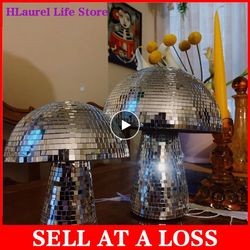 28cm/11inch Mushroom Disco Ball for Party Room Table Decor Mirror Disco Ball Mushroom Shape Home Art Decorations Dropshipping
28cm/11inch Mushroom Disco Ball for Party Room Table Decor Mirror Disco Ball Mushroom Shape Home Art Decorations Dropshipping