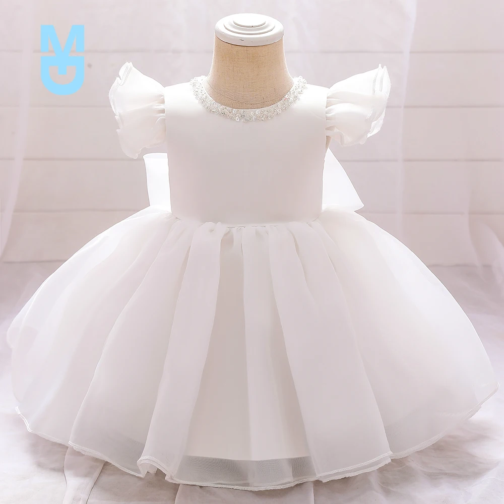 New Baby Girls White Baptism Dress Toddler Flower Christening Ball Gown Kids Dresses for Girls Birthday Party Dress
New Baby Girls White Baptism Dress Toddler Flower Christening Ball Gown Kids Dresses for Girls Birthday Party Dress