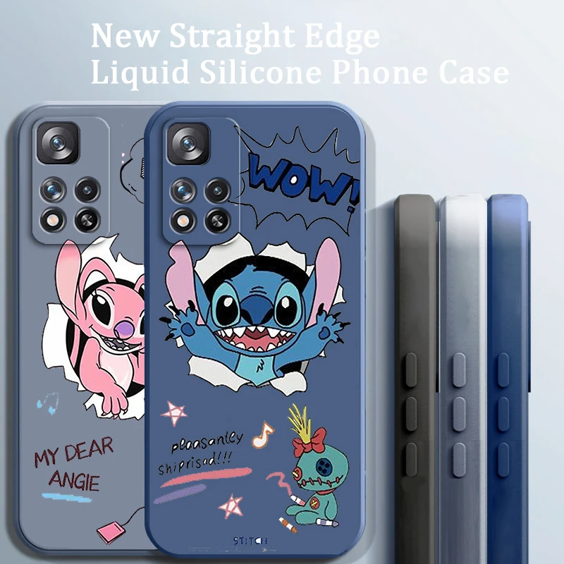 Lilo Stitch Cartoon Art Cute Liquid Rope TPU Funda Phone Case For Xiaomi Redmi Note 11 11S 11T 10S 10 9S 9T 9 8T 8 Pro Plus 5G
Lilo Stitch Cartoon Art Cute Liquid Rope TPU Funda Phone Case For Xiaomi Redmi Note 11 11S 11T 10S 10 9S 9T 9 8T 8 Pro Plus 5G