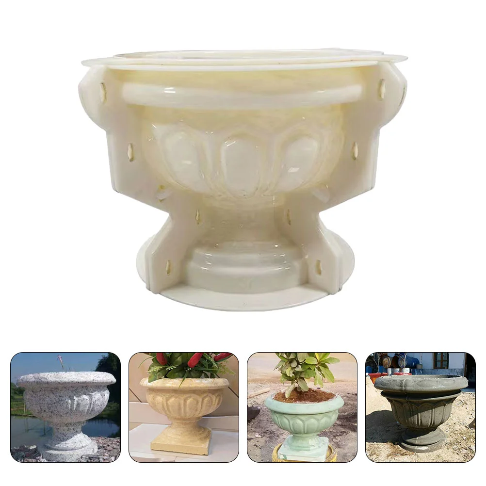 European Style Holder Decor Concrete Planter Vase Molds Plastic Reusable Flowerpot
European Style Holder Decor Concrete Planter Vase Molds Plastic Reusable Flowerpot