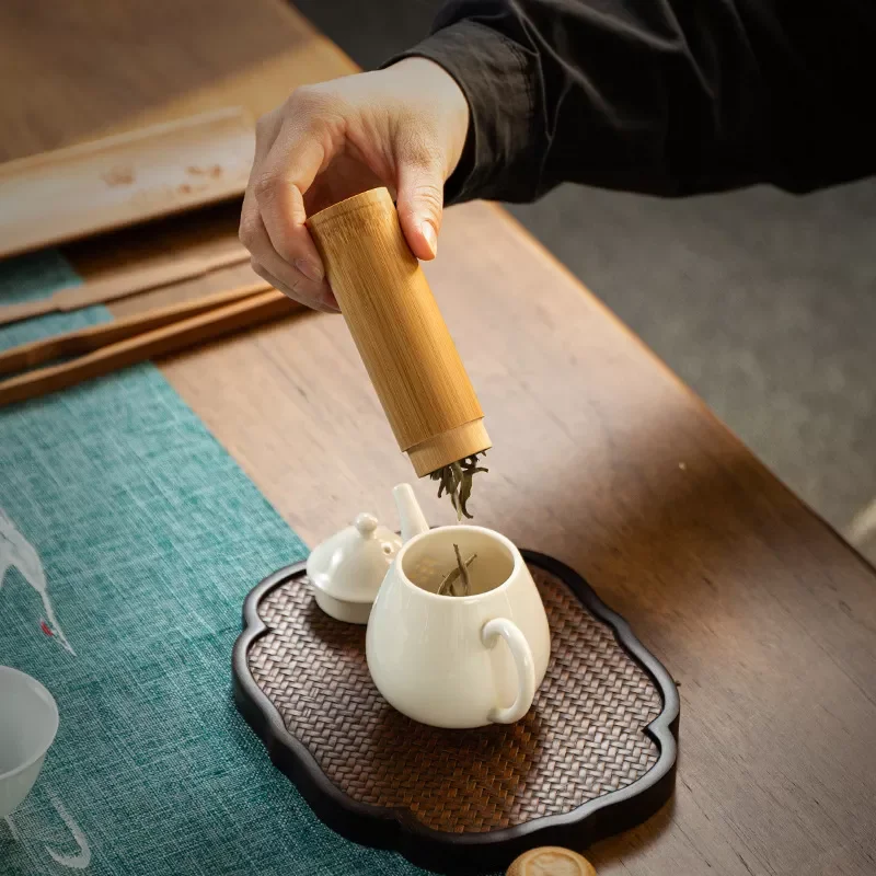 20221Pc Eco-friendly Jar Portable Tea Canister Lid Handmade Natural Container Round Bamboo Storage Box Holder Tea Art Supplies
20221Pc Eco-friendly Jar Portable Tea Canister Lid Handmade Natural Container Round Bamboo Storage Box Holder Tea Art Supplies