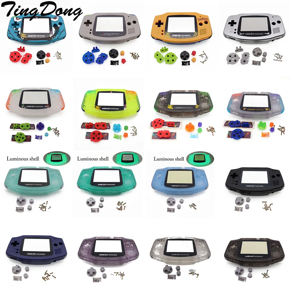New Full Housing Shell for Nintend Gameboy GBA Shell Hard Case With Screen Lens Replacement for Gameboy Advance Console Housing
New Full Housing Shell for Nintend Gameboy GBA Shell Hard Case With Screen Lens Replacement for Gameboy Advance Console Housing