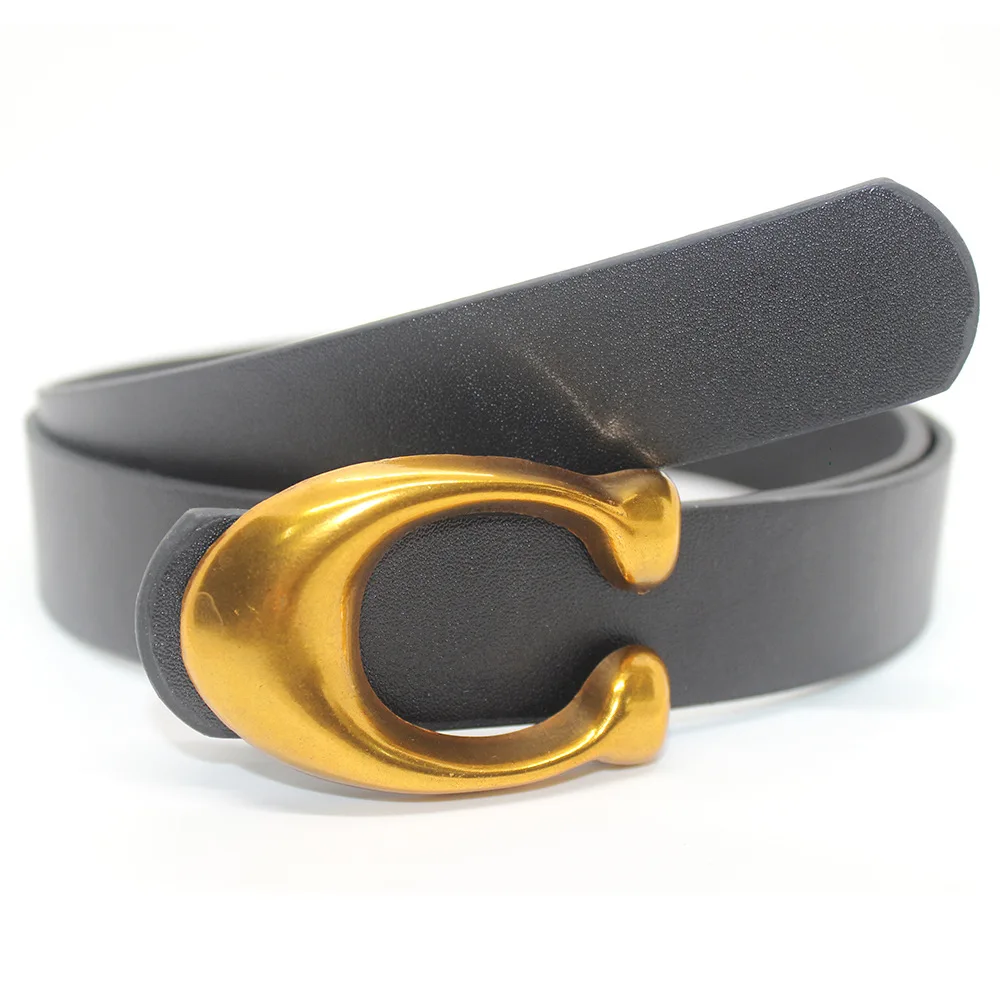 Classic Letter C Gold Button Women's PU Belt Fashion Versatile Jeans Men's Belt Dress Accessories 105CM
Classic Letter C Gold Button Women's PU Belt Fashion Versatile Jeans Men's Belt Dress Accessories 105CM