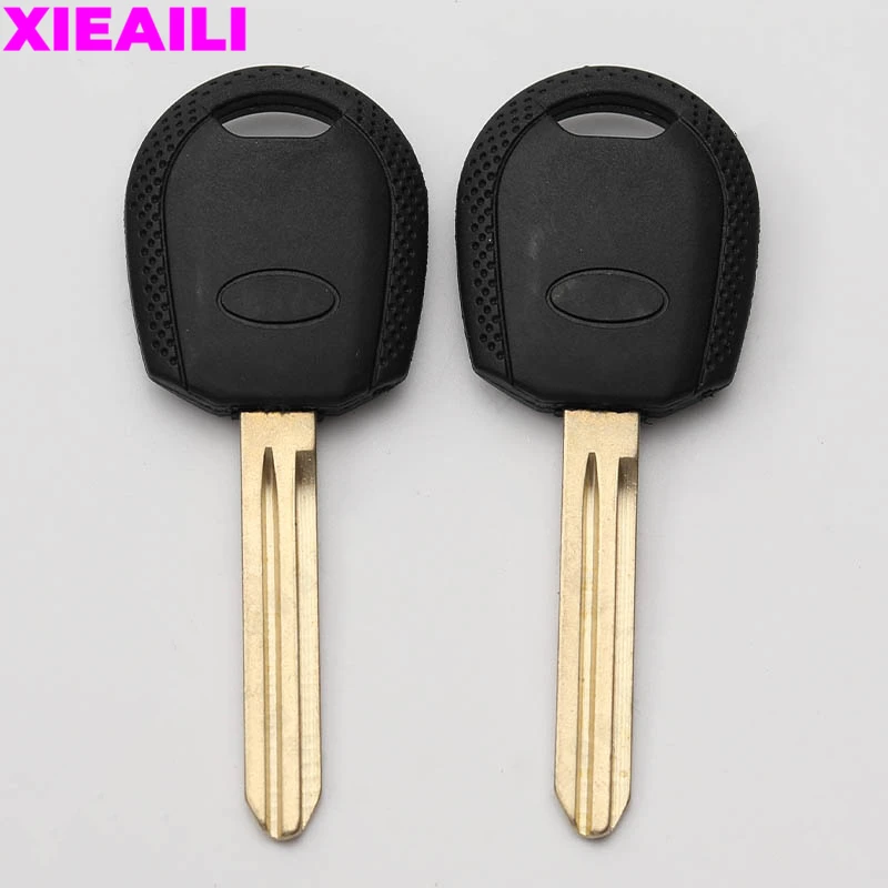 

XIEAILI 10Pcs Transponder Key Shell For Kia Carence/Carnival/I10/Optima/Sedona/Magentis HYN14 Blade S30