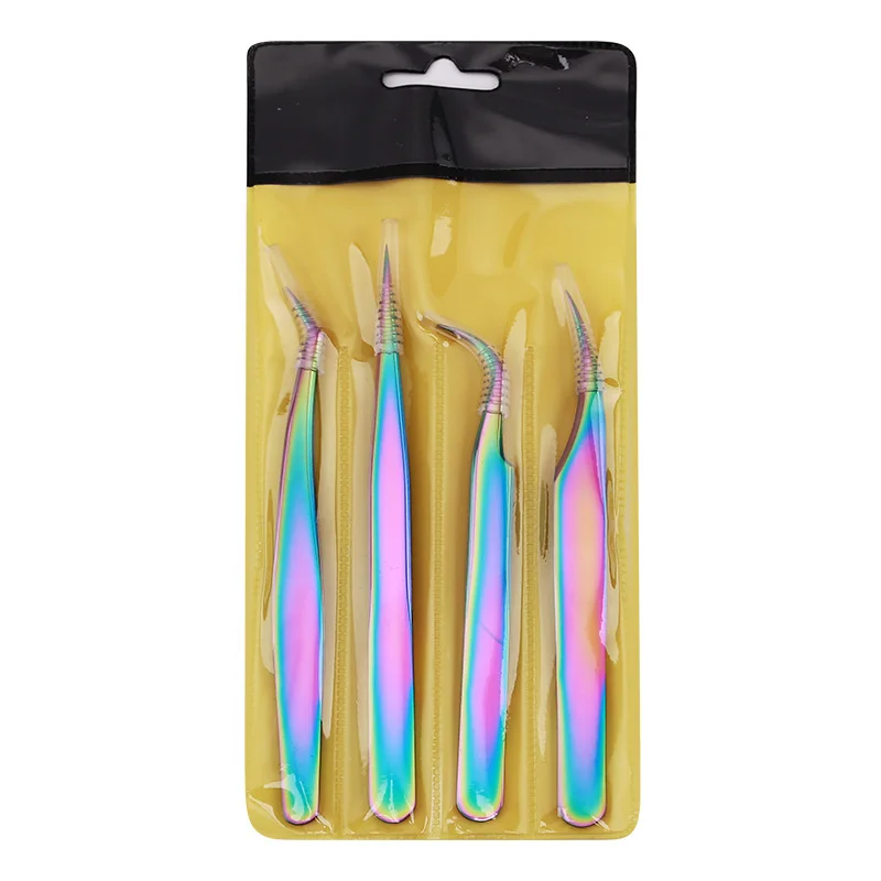 Eyelash forceps eyebrow clip nail beautifying eyelash forceps stainless steel colorful precision grafting eyelash set
Eyelash forceps eyebrow clip nail beautifying eyelash forceps stainless steel colorful precision grafting eyelash set