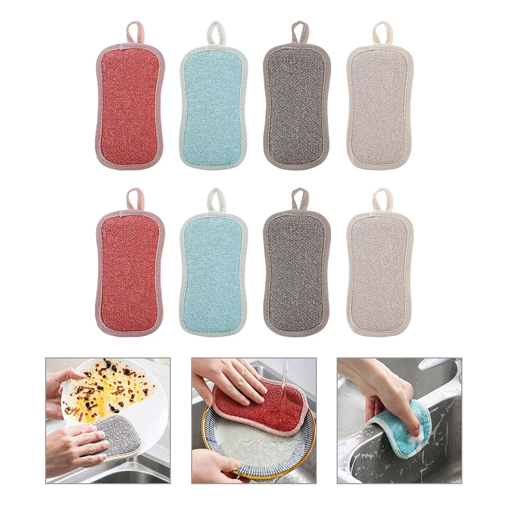 8 Pcs Cleaning Sponges Bathroom Multi-function Saute Pan Household Compact Scrub Wok Daily Dish Fittings
8 Pcs Cleaning Sponges Bathroom Multi-function Saute Pan Household Compact Scrub Wok Daily Dish Fittings
