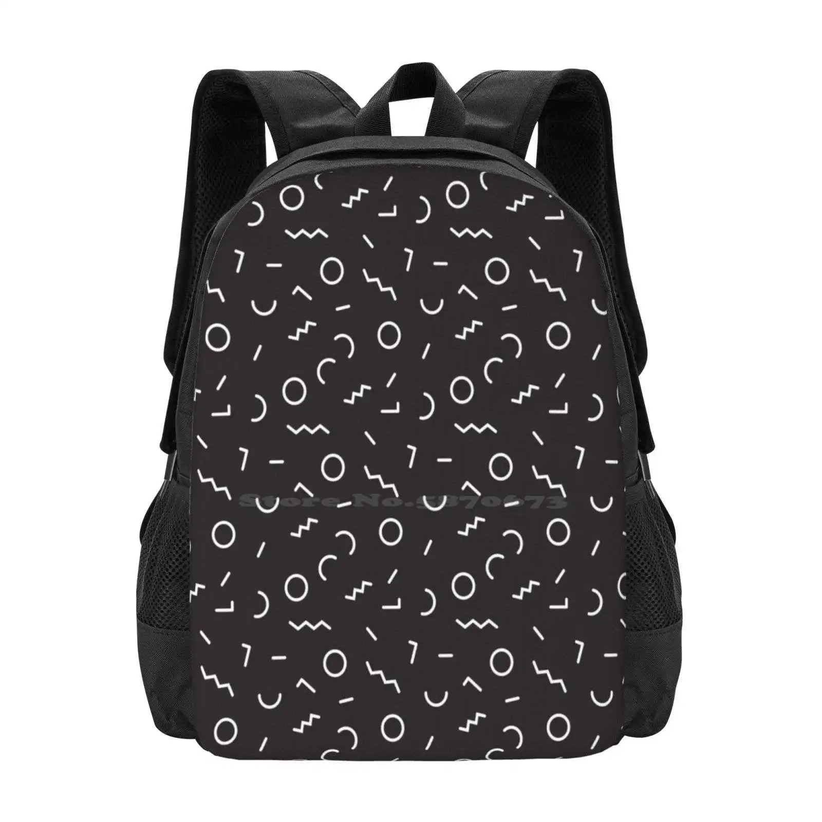 Memphis Style Abstract Pattern ( White / Black ) Pattern Design Bagpack School Bags Memphis Abstract Pattern Black And White
Memphis Style Abstract Pattern ( White / Black ) Pattern Design Bagpack School Bags Memphis Abstract Pattern Black And White