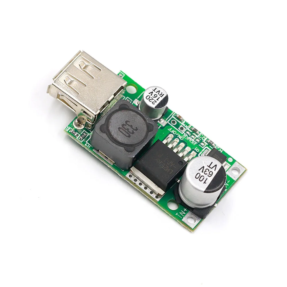 LM2596HV 5V DC-DC Step Down Converter Module DC 7-56V to 5V 3A USB Chargering Board 15W Step Down Buck Power Supply Module
LM2596HV 5V DC-DC Step Down Converter Module DC 7-56V to 5V 3A USB Chargering Board 15W Step Down Buck Power Supply Module