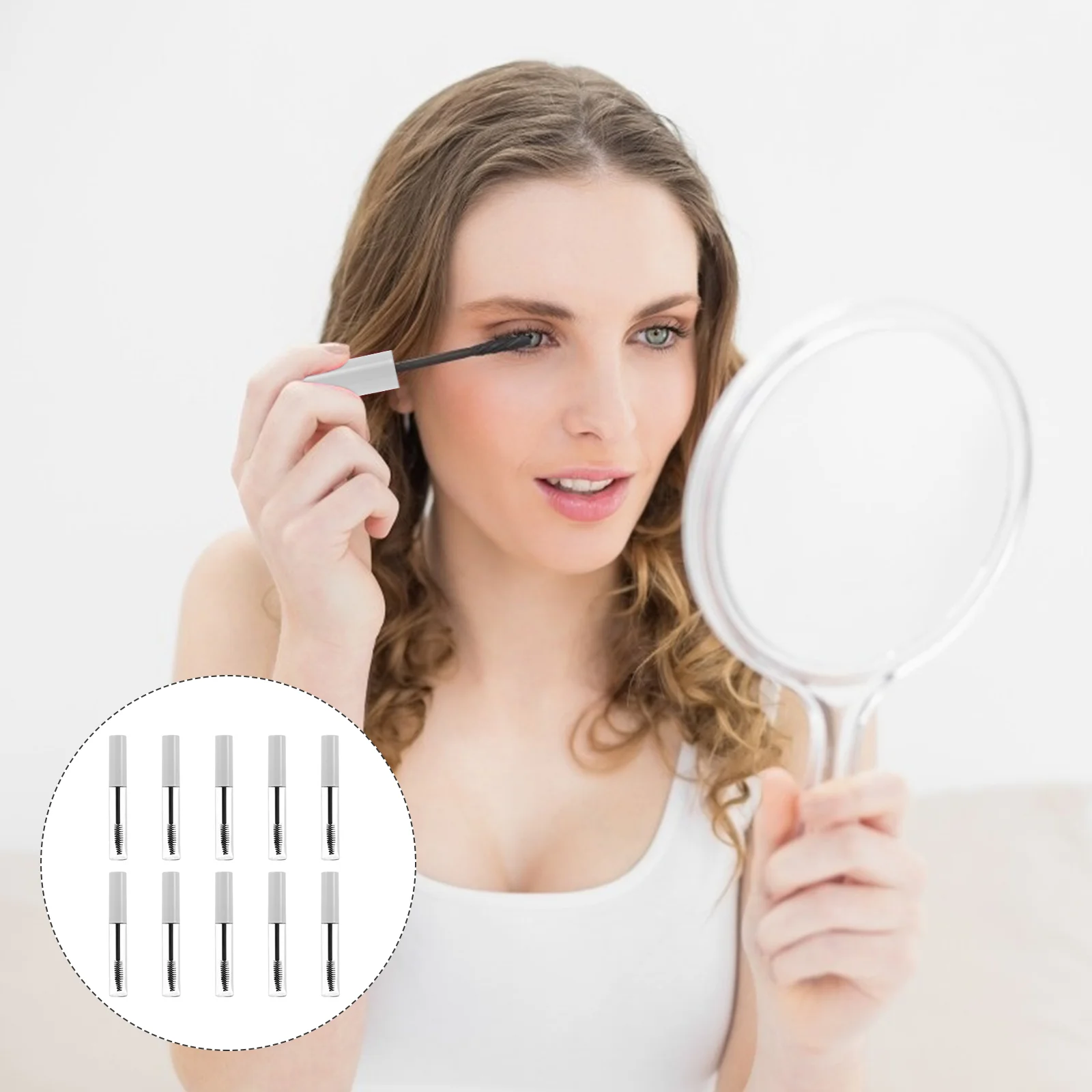 10Pcs Portable Durable Eyelash Brush Tubes Eyelash Cream Bottles Castor Oil Containers
10Pcs Portable Durable Eyelash Brush Tubes Eyelash Cream Bottles Castor Oil Containers