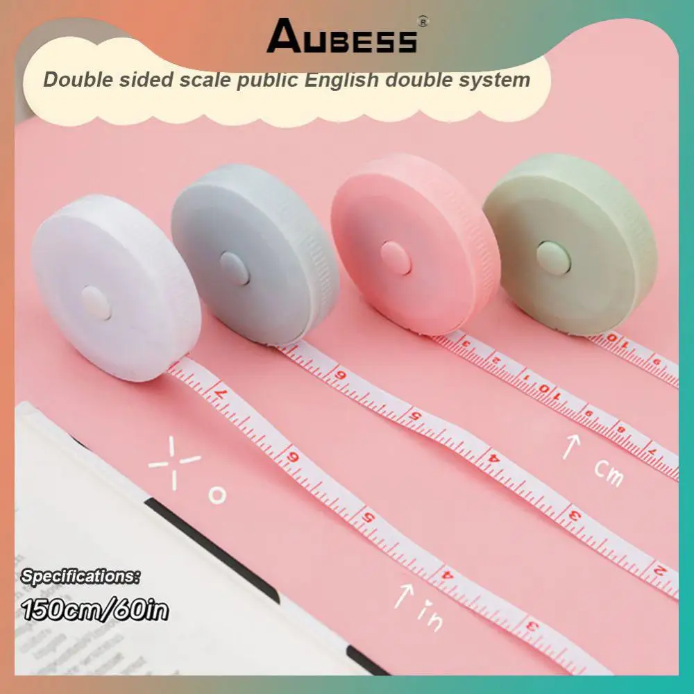 Tape Tailor Ruler Mini Creative Measuring Tape Double Scale Clothing Size Tape Meter Sewing Tools Accessory Wholesale Soft Tape
Tape Tailor Ruler Mini Creative Measuring Tape Double Scale Clothing Size Tape Meter Sewing Tools Accessory Wholesale Soft Tape