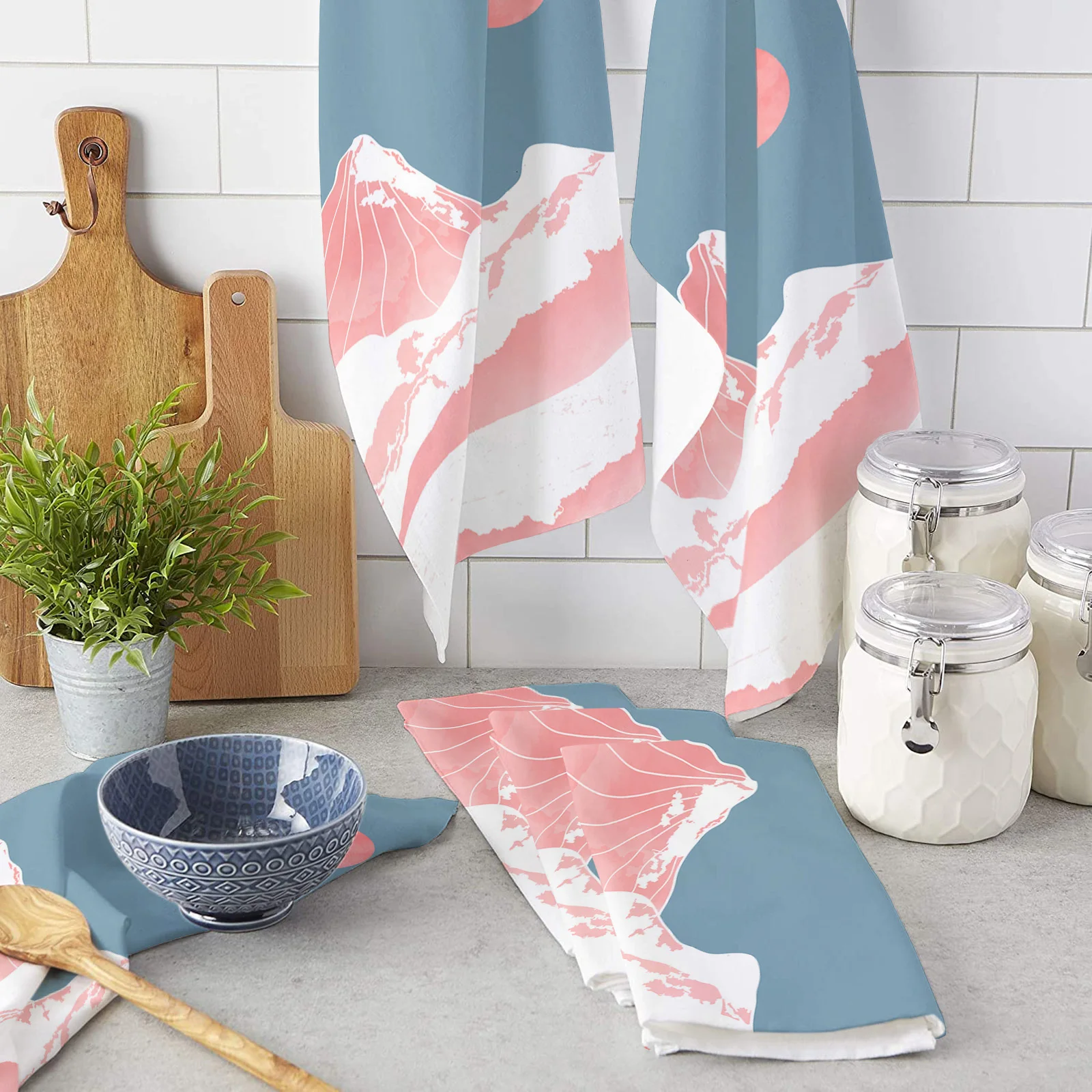 Abstract Landscape Geometry Hand Towels Dishcloth Utensils for Kitchen Microfiber Cleaning Cloths Household Wipe Towel
Abstract Landscape Geometry Hand Towels Dishcloth Utensils for Kitchen Microfiber Cleaning Cloths Household Wipe Towel