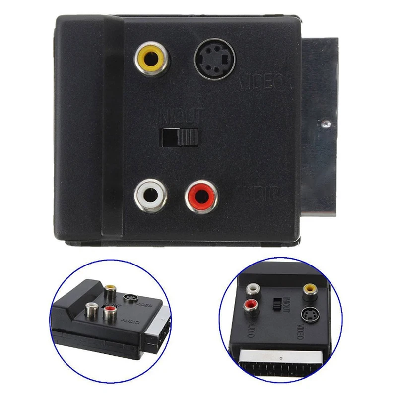 Переходник SCART на 3RCA Jack S Video AV TV со входом 20 Pin SCART на 3 RCA S-видео Аудио Видео адаптер Кабельный разъем
Переходник SCART на 3RCA Jack S Video AV TV со входом 20 Pin SCART на 3 RCA S-видео Аудио Видео адаптер Кабельный разъем
