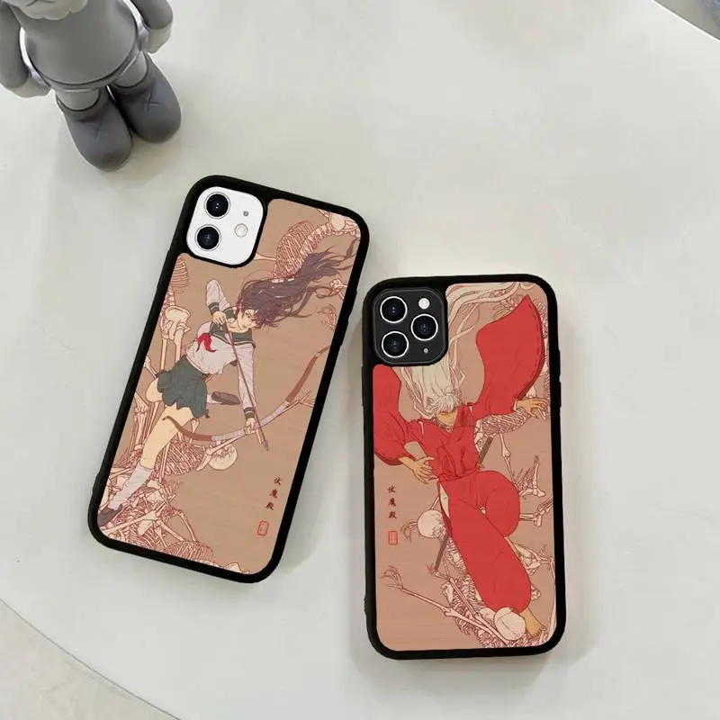 Anime Japan Cartoon Inuyasha Phone Case Silicone PC+TPU Case for iPhone 11 12 13 Pro Max 8 7 6 Plus X SE XR Hard Fundas
Anime Japan Cartoon Inuyasha Phone Case Silicone PC+TPU Case for iPhone 11 12 13 Pro Max 8 7 6 Plus X SE XR Hard Fundas