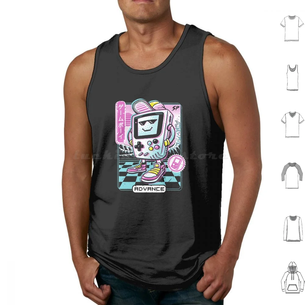 Gamer Boy Tank Tops Print Cotton Game Boy Vaporwave Gamer Game Retro Retrogamer 80S Videogame Retrowave Japanese
Gamer Boy Tank Tops Print Cotton Game Boy Vaporwave Gamer Game Retro Retrogamer 80S Videogame Retrowave Japanese