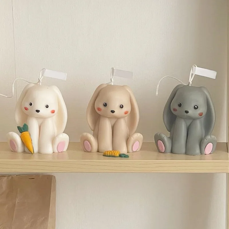Sitting Rabbit Silicone Mold 3D Bunny Scented Candle Mould for Wax Aromatherapy Making DIY Easter Candle Mold Home Decoration
Sitting Rabbit Silicone Mold 3D Bunny Scented Candle Mould for Wax Aromatherapy Making DIY Easter Candle Mold Home Decoration