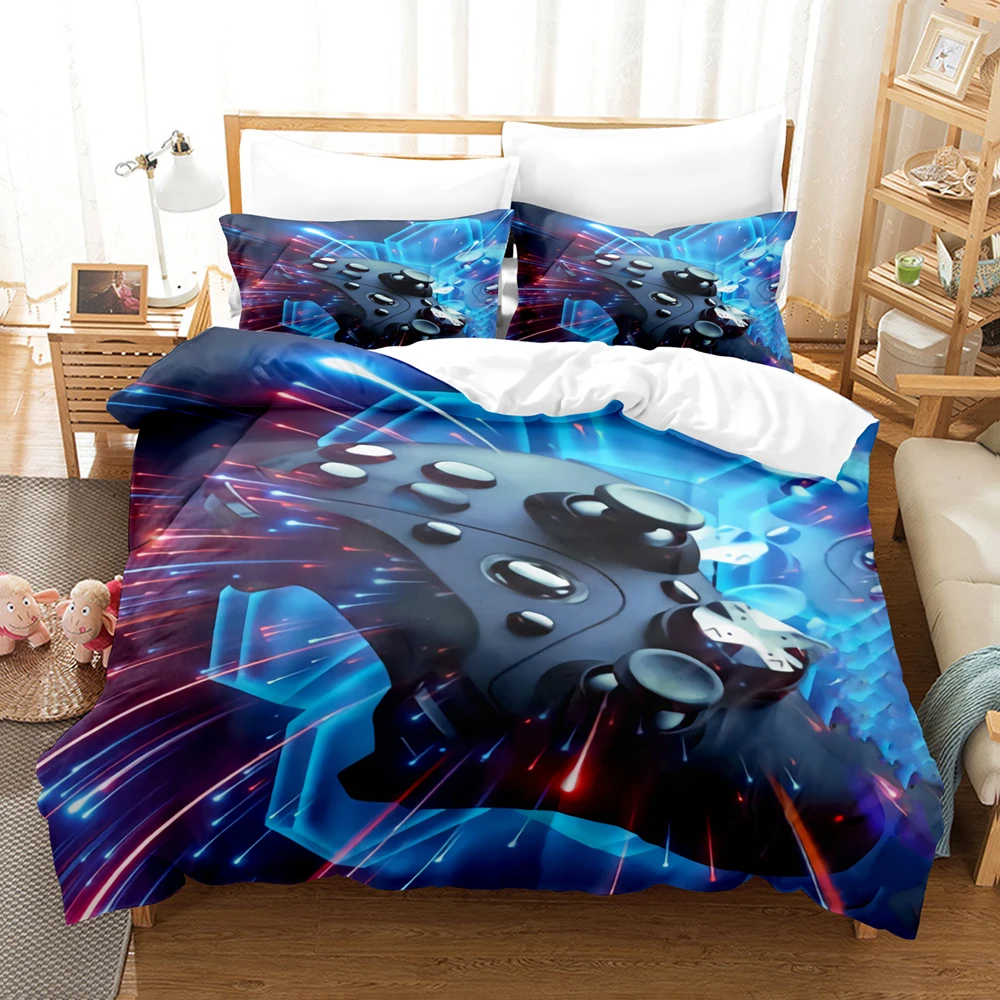 3D Game Handle Pattern Bedding Set Festival Boy Gift Adult and Child Girl Boy Bed Set Quilt Duvet Cover+Pillowcase
3D Game Handle Pattern Bedding Set Festival Boy Gift Adult and Child Girl Boy Bed Set Quilt Duvet Cover+Pillowcase