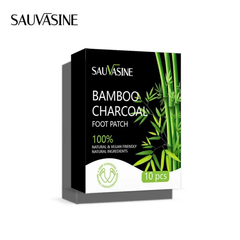 10pcs Detox Foot Patches Bamboo Charcoal Pads Detoxification Body Toxins Cleansing Adhersive Slimming Stress Relief Feet Care
10pcs Detox Foot Patches Bamboo Charcoal Pads Detoxification Body Toxins Cleansing Adhersive Slimming Stress Relief Feet Care