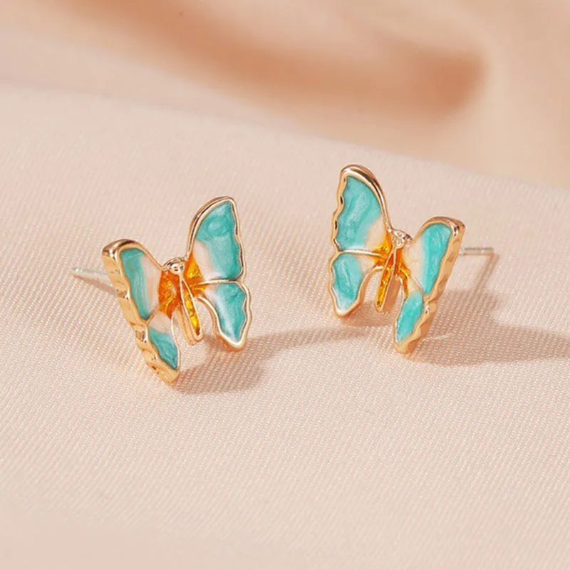 Butterfly Earrings Stud Earrings Retro Butterfly Wings Earrings Sweet and Romantic Rings Ornaments for Women Jewelry Wholesale
Butterfly Earrings Stud Earrings Retro Butterfly Wings Earrings Sweet and Romantic Rings Ornaments for Women Jewelry Wholesale