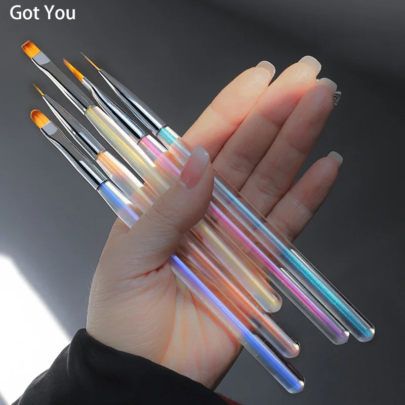 1Pc Aurora Manicure Brushes For Nail Art Painting Brushes Dotting Design Manicure Drawing Acrylic Gel Nail Brushes Manicure Tool
1Pc Aurora Manicure Brushes For Nail Art Painting Brushes Dotting Design Manicure Drawing Acrylic Gel Nail Brushes Manicure Tool