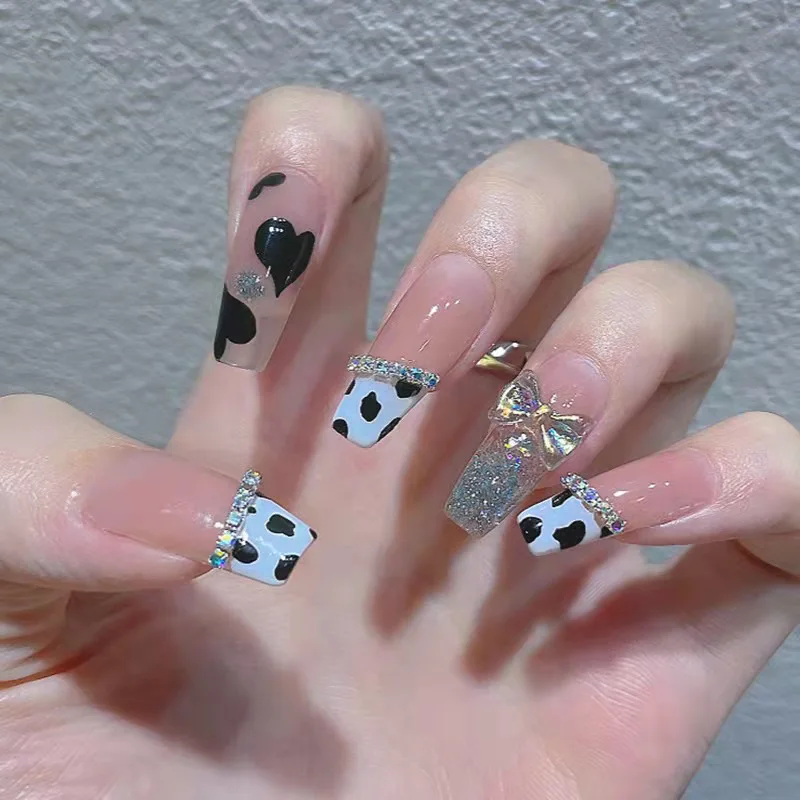 24pcs French Leopard Detachable Long Ballerina False Nails With Design Wearable Fake Nails Full Cover Nail Tips
24pcs French Leopard Detachable Long Ballerina False Nails With Design Wearable Fake Nails Full Cover Nail Tips