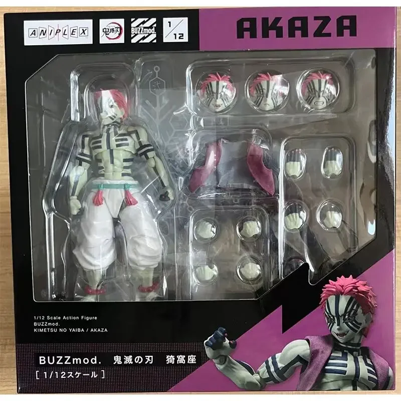 Original ANIPLEX BUZZmod Demon Slayer AKAZA In Stock 16cm Anime Collection Figures Model Toys
Original ANIPLEX BUZZmod Demon Slayer AKAZA In Stock 16cm Anime Collection Figures Model Toys