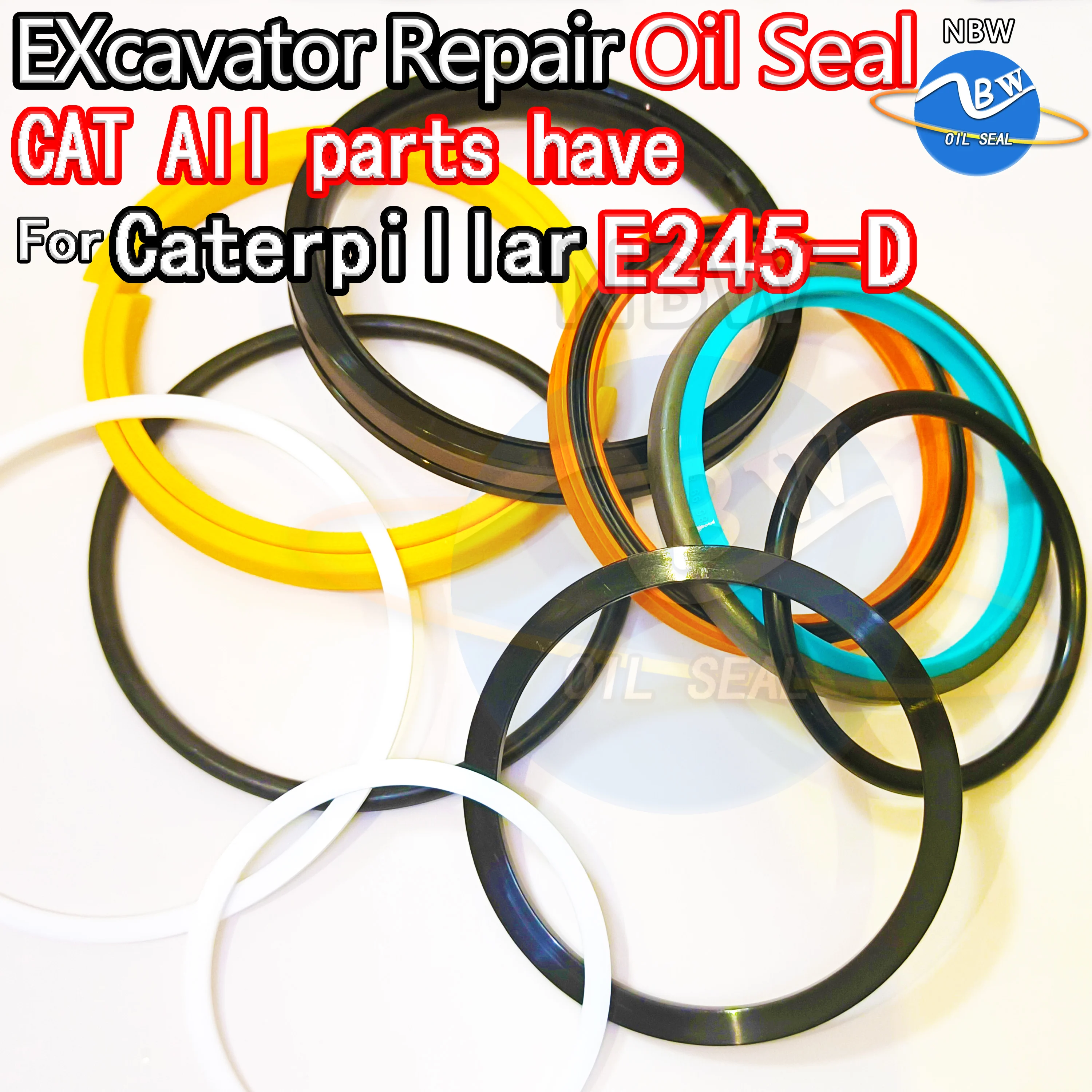 For Caterpillar E245-D Oil Seal Kit Cat Excavator Repair E245 D Control Pilot Valve Blade TRAVEL MOTOR Joystick Engine O-ring
For Caterpillar E245-D Oil Seal Kit Cat Excavator Repair E245 D Control Pilot Valve Blade TRAVEL MOTOR Joystick Engine O-ring