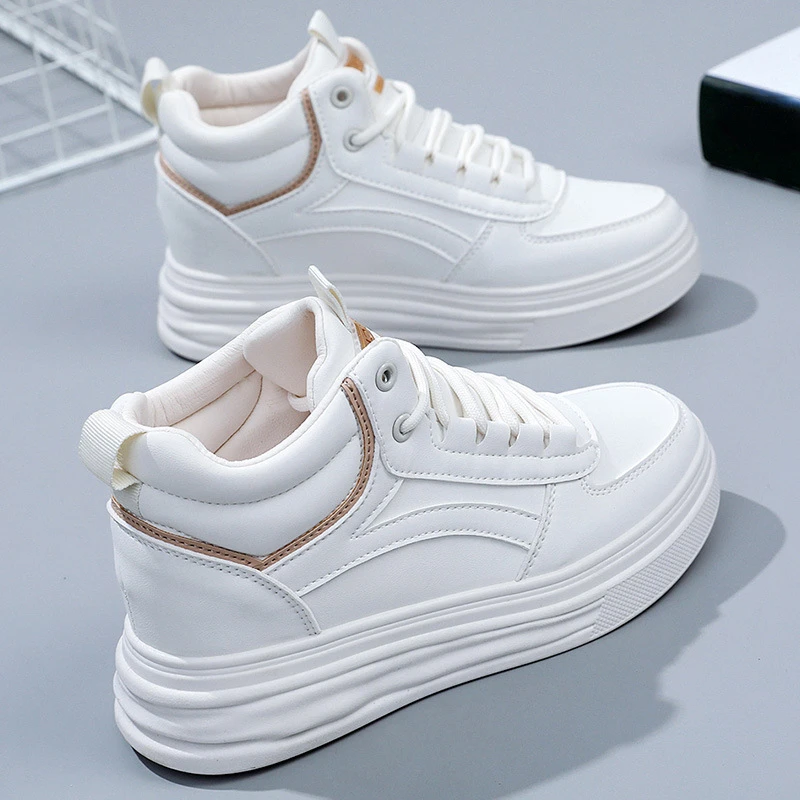 Женские кроссовки с круглым носком BCEBYL, белые кроссовки с мягкой подошвой, повседневные кроссовки с высоким берцем, обувь для бега на плоско...
Женские кроссовки с круглым носком BCEBYL, белые кроссовки с мягкой подошвой, повседневные кроссовки с высоким берцем, обувь для бега на плоско...