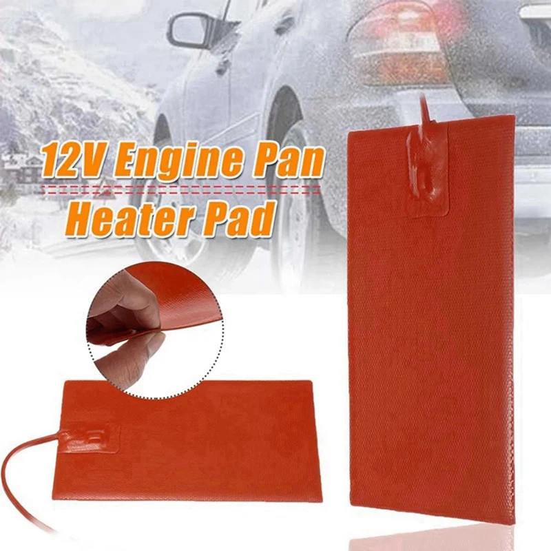 12V 13X23CM Car Silicone Heating Pad Engine Cylinder Block Hydraulic Oil Tank Heating Plate Water Tank Heating Pad
12V 13X23CM Car Silicone Heating Pad Engine Cylinder Block Hydraulic Oil Tank Heating Plate Water Tank Heating Pad