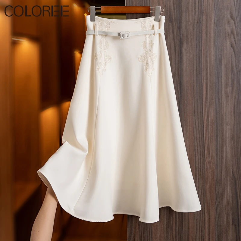 Brand Designer Summer Clothes for Women 2022 Summer Vintage Flower Embroidery Skirts Womens Midi Jupe Femme
Brand Designer Summer Clothes for Women 2022 Summer Vintage Flower Embroidery Skirts Womens Midi Jupe Femme