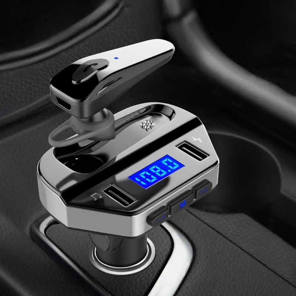 2020 New Car Bluetooth-compatible MP3 Player FM Transmitter Dual USB Charging Adapter Handsfree Call Fast Charging
2020 New Car Bluetooth-compatible MP3 Player FM Transmitter Dual USB Charging Adapter Handsfree Call Fast Charging