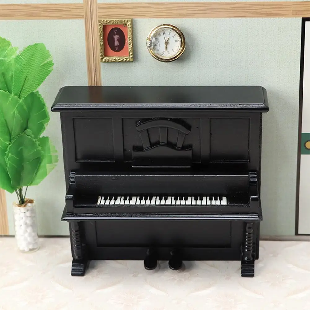 1:12 Wooden Mini Upright Piano Model Delicate Compact Dolls House Furniture Accessories Micro-scene Decoration Children Gifts
1:12 Wooden Mini Upright Piano Model Delicate Compact Dolls House Furniture Accessories Micro-scene Decoration Children Gifts