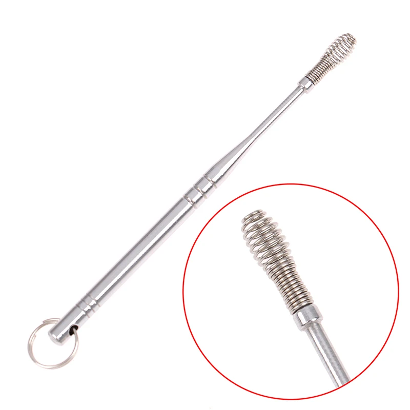 1PC Stainless Steel Spiral Ear Pick Spoon Ear Wax Removal Cleaner Ear Care Beauty Tool Multi-function Portable With Key Chain 
1PC Stainless Steel Spiral Ear Pick Spoon Ear Wax Removal Cleaner Ear Care Beauty Tool Multi-function Portable With Key Chain