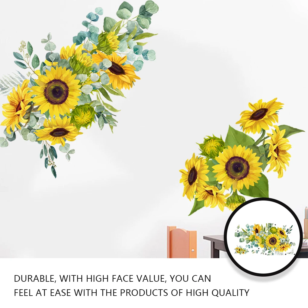 Настенная Наклейка, яркие простые съемные стены, постер, Подсолнухи, украшения из ПВХ
Настенная Наклейка, яркие простые съемные стены, постер, Подсолнухи, украшения из ПВХ