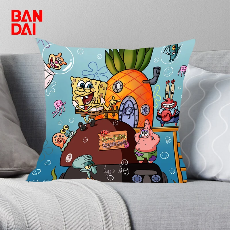 Decorative Pillows for Bed Spongebob Squarepants Pillow Cover Car Sofa 45x45 Cushions Covers Short Plush Pillowcase Cushion Home
Decorative Pillows for Bed Spongebob Squarepants Pillow Cover Car Sofa 45x45 Cushions Covers Short Plush Pillowcase Cushion Home