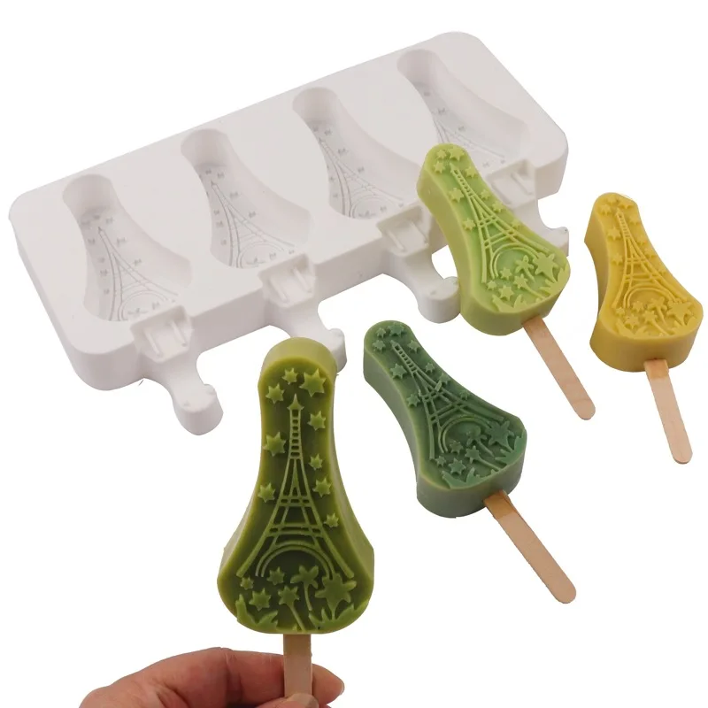 2 Lace Embossed Iron Tower Silicone Mold Ice Cream Mold Popsicle Molds DIY Ice Cream Mould Ice Pop Maker Mould Ice Tray
2 Lace Embossed Iron Tower Silicone Mold Ice Cream Mold Popsicle Molds DIY Ice Cream Mould Ice Pop Maker Mould Ice Tray
