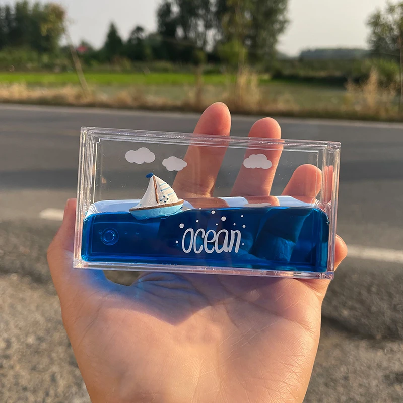 Cruise Ship Fluid Liquid Drift Bottle Hourglass Desktop Decoration Creative Cruise Office Table Decoration Home Decor Toy Gifts
Cruise Ship Fluid Liquid Drift Bottle Hourglass Desktop Decoration Creative Cruise Office Table Decoration Home Decor Toy Gifts