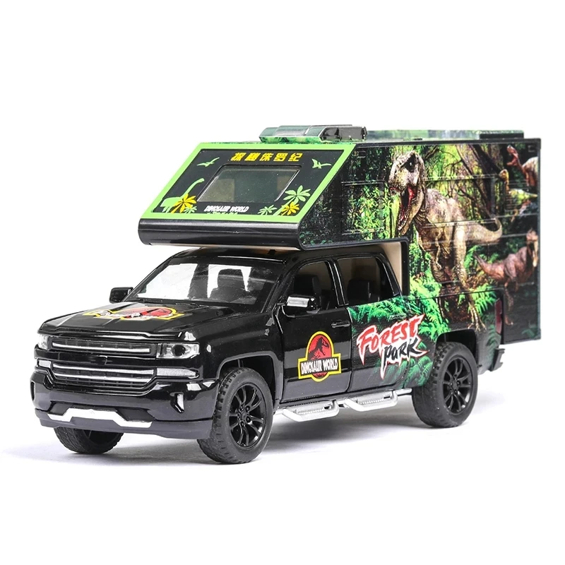 1:32 Jurassic Dinosaurs Transport Alloy Truck Model Toy Metal Vehicle Sound Light Pull Back Metal Car Simulation Collection Toys
1:32 Jurassic Dinosaurs Transport Alloy Truck Model Toy Metal Vehicle Sound Light Pull Back Metal Car Simulation Collection Toys