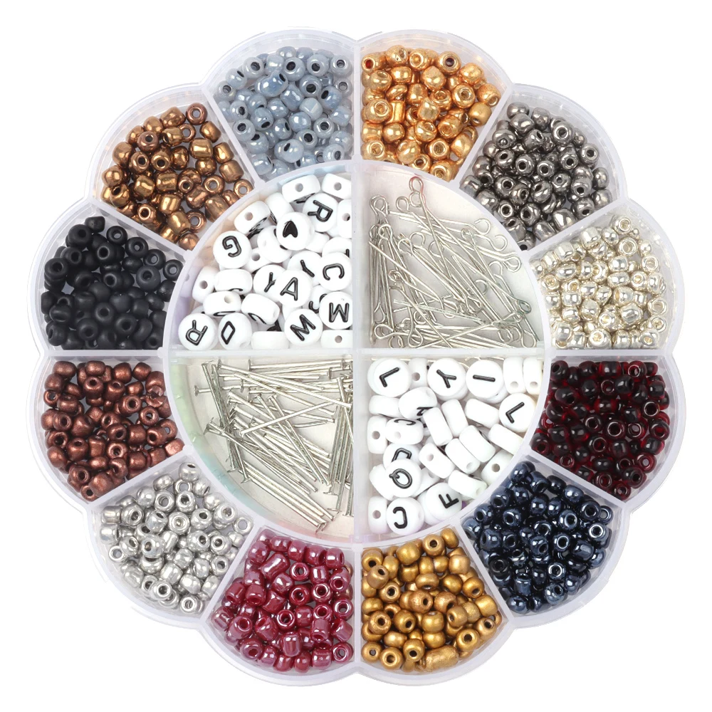2mm Glass Beads Kit with Crystal Chips Heads Pins Jump Rings Bracelets Letter Beads for Earring Jewelry Making Acylic Beads Box
2mm Glass Beads Kit with Crystal Chips Heads Pins Jump Rings Bracelets Letter Beads for Earring Jewelry Making Acylic Beads Box