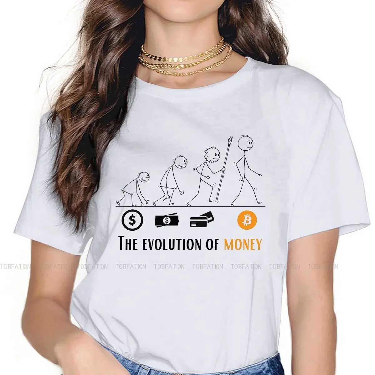 La Evolución 5XL TShirts Blockchain Girl Harajuku Tops T Shirt Round Neck Big Size
La Evolución 5XL TShirts Blockchain Girl Harajuku Tops T Shirt Round Neck Big Size
