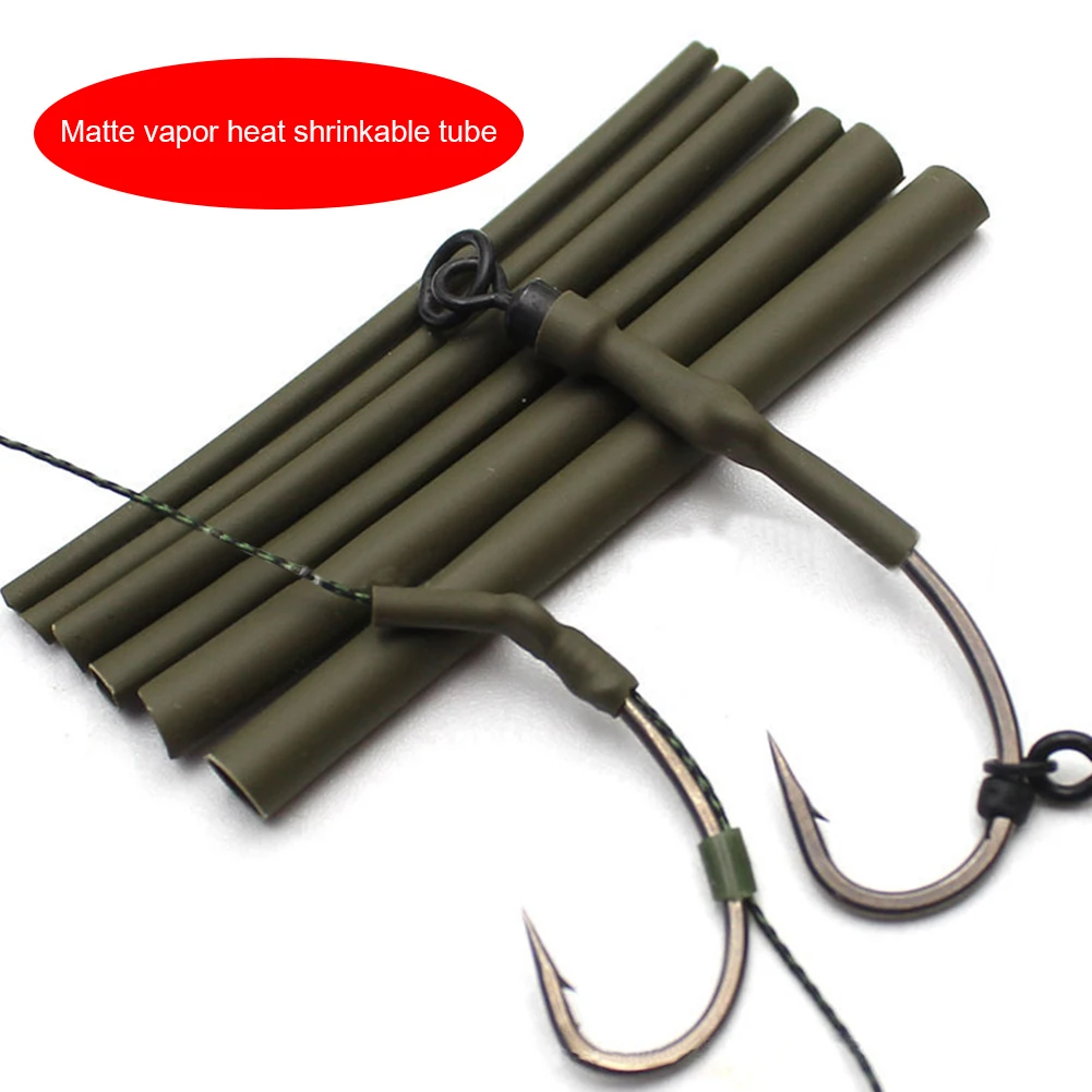 100pcs Heat Shrink Tube Ronnie Rigs Sleeves Hook Connector Fishing Rig Making Tubing Carp Fishing Terminal Tackle
100pcs Heat Shrink Tube Ronnie Rigs Sleeves Hook Connector Fishing Rig Making Tubing Carp Fishing Terminal Tackle